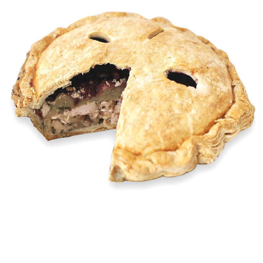 Sliced Turkey Dinner Pie from The Pie Hole